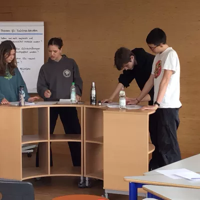 Trénink na Jugend debattiert v Regensburgu